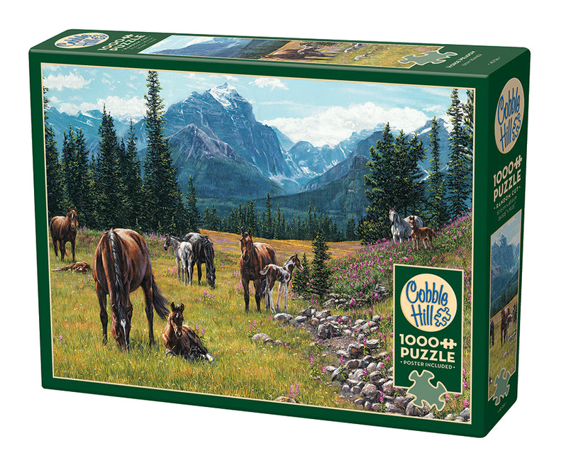 Cobble Hill Puzzle: Horse Meadow 1000pc