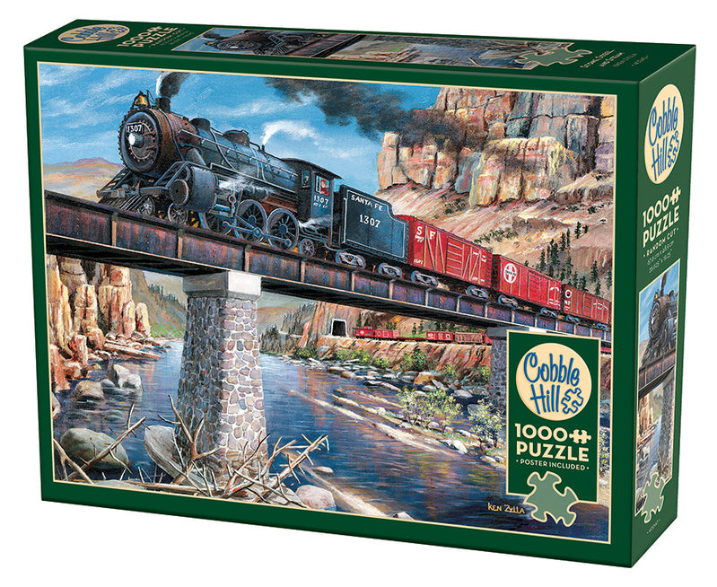 Cobble Hill Puzzle: Stone, Steel, and Steam 1000pc