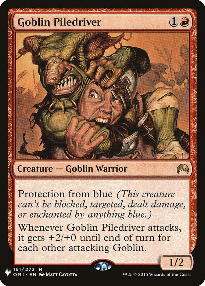 Goblin Piledriver [Mystery Booster] | Pandora's Boox