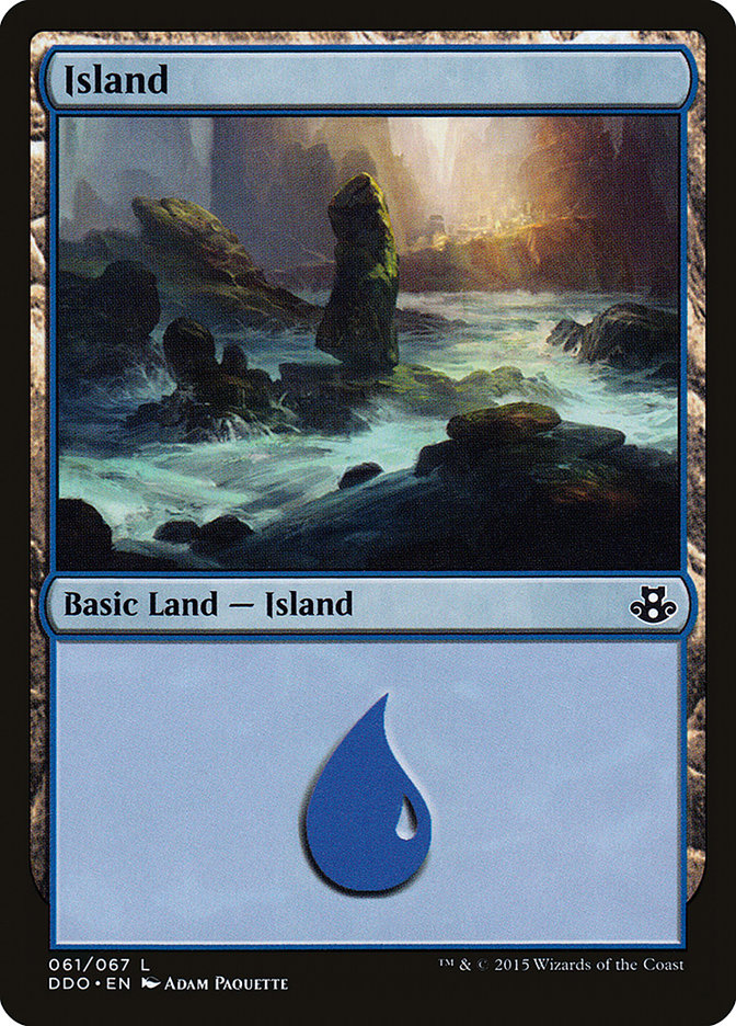 Island (61) [Duel Decks: Elspeth vs. Kiora] | Pandora's Boox