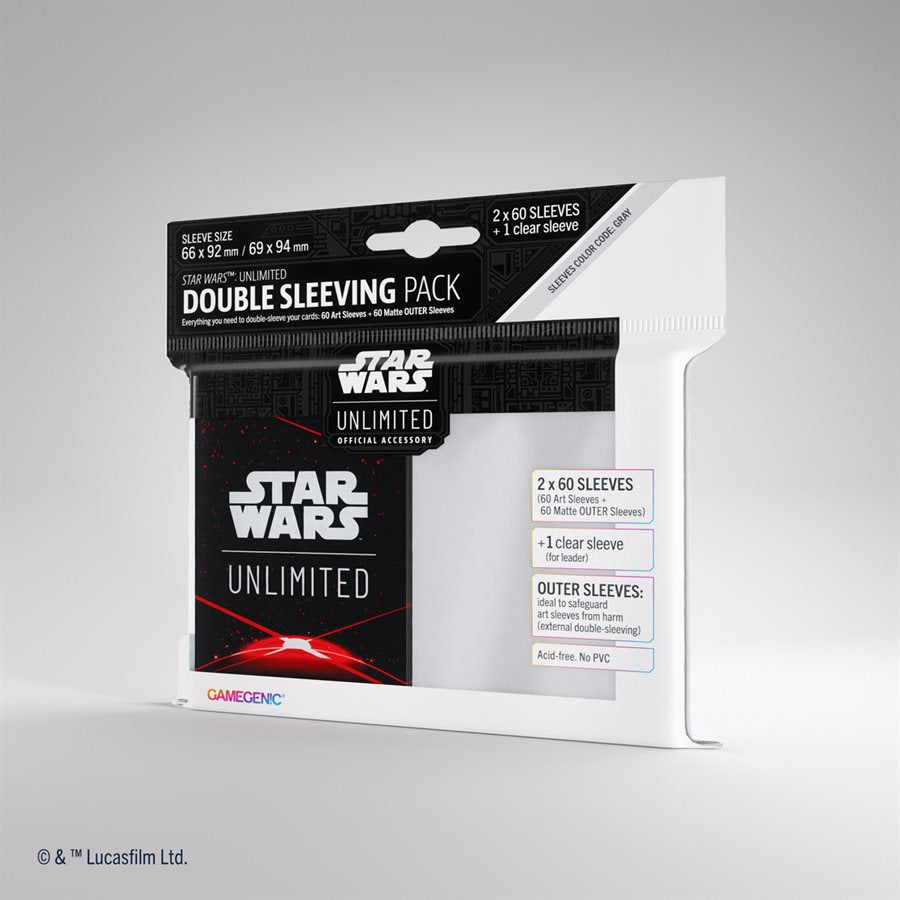 Star Wars Unlimited: Gamegenic Double Sleeve Pack Space Red | Pandora's Boox