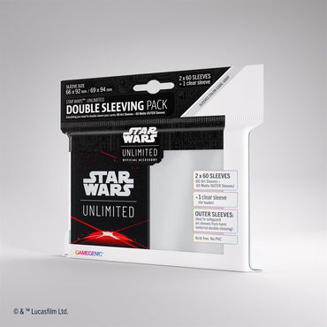 Star Wars Unlimited: Gamegenic Double Sleeve Pack Space Red