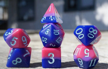 Adventure Dice: Icecream Dice: Bisexual Pride