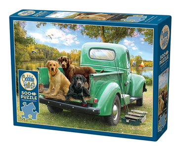Cobble Hill Puzzle: Let's Go Fishing 500pc