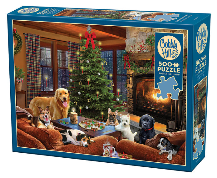 Cobble Hill Puzzle: Furry Festivities 500pc