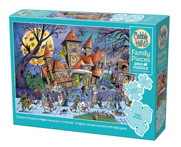 Cobble Hill Puzzle: Haunted House Family Pieces 350pc