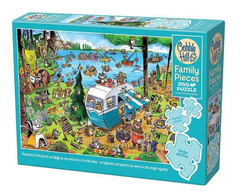 Cobble Hill Puzzle: Call of The Wild Family Pieces 350pc | Pandora's Boox