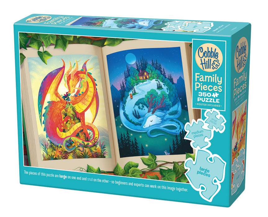 Cobble Hill Puzzle: Night and Day Family Puzzle 350 PC