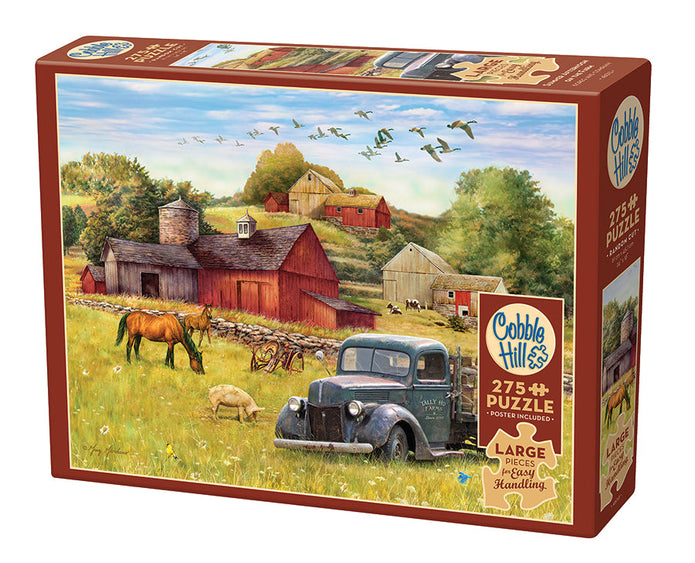 Cobble Hill Puzzle: Summer Afternoon on the Farm 275pc