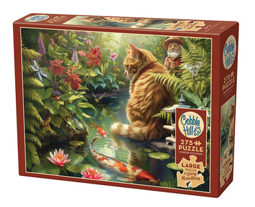 Cobble Hill Puzzle: Koi Cat 275pc