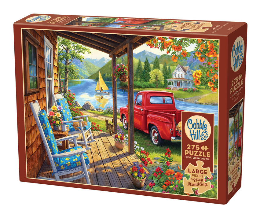 Cobble Hill Puzzle: Lake Life 275pc