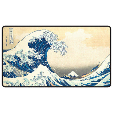 UP Playmat MTG Kanagawa Black Stitch