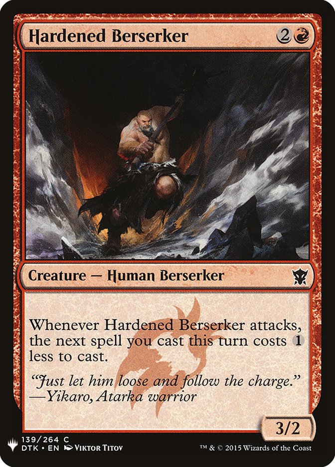 Hardened Berserker [Mystery Booster] | Pandora's Boox