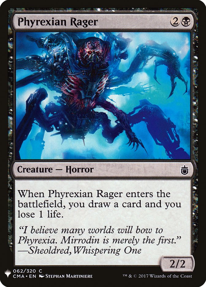 Phyrexian Rager [Mystery Booster] | Pandora's Boox