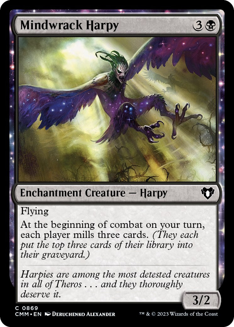 Mindwrack Harpy [Commander Masters] | Pandora's Boox