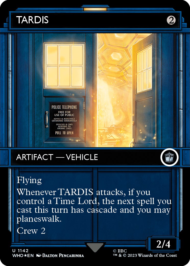 TARDIS (Showcase) (Surge Foil) [Doctor Who] | Pandora's Boox