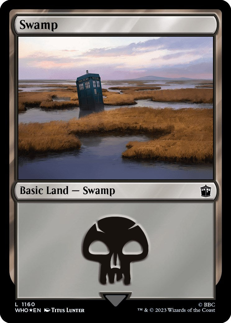 Swamp (1160) (Surge Foil) [Doctor Who] | Pandora's Boox