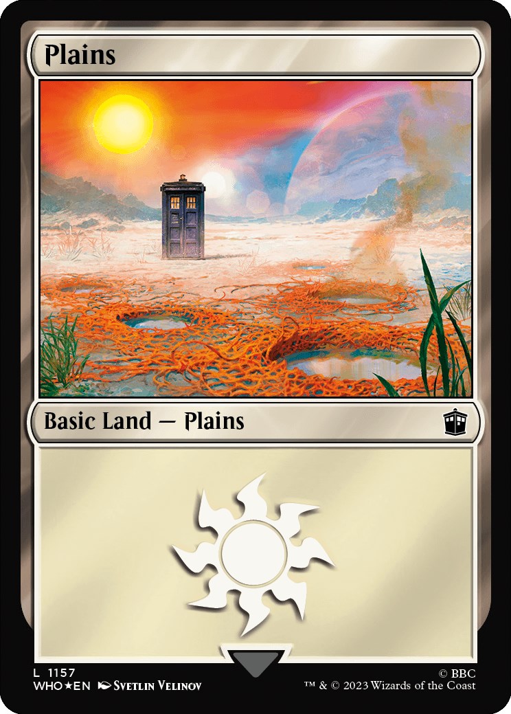 Plains (1157) (Surge Foil) [Doctor Who] | Pandora's Boox