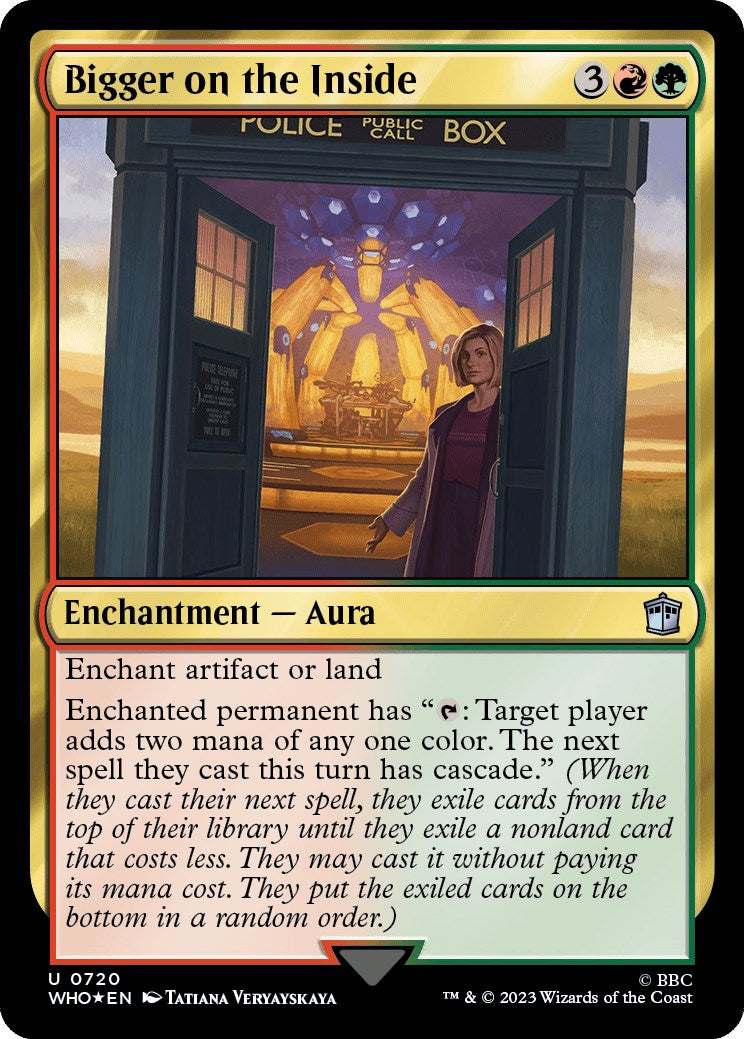 Bigger on the Inside (Surge Foil) [Doctor Who] | Pandora's Boox