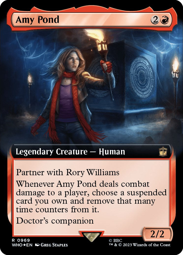 Amy Pond (Extended Art) (Surge Foil) [Doctor Who] | Pandora's Boox