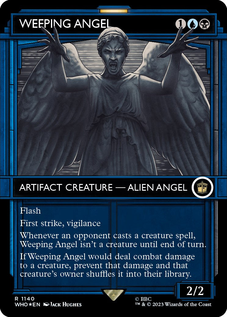 Weeping Angel (Showcase) (Surge Foil) [Doctor Who] | Pandora's Boox