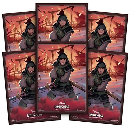 Lorcana Sleeves: Mulan - Soldier in Training | Pandora's Boox