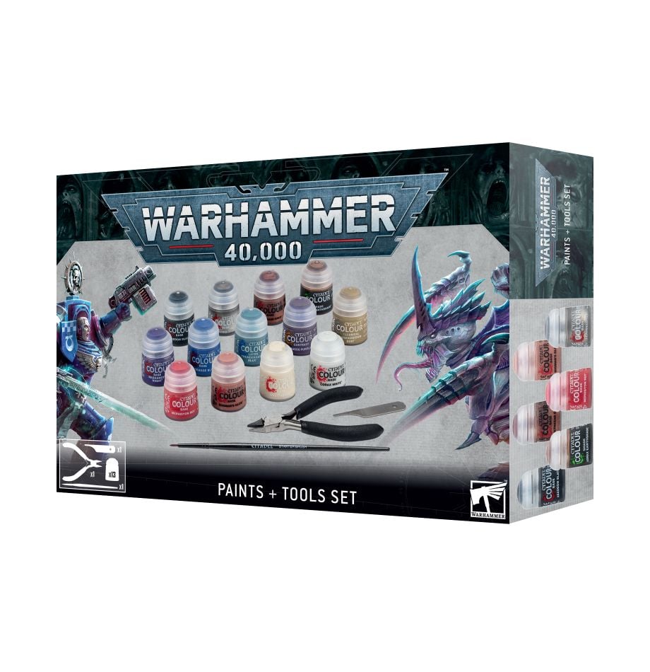 Warhammer 40,000 Paint + Tools | Pandora's Boox