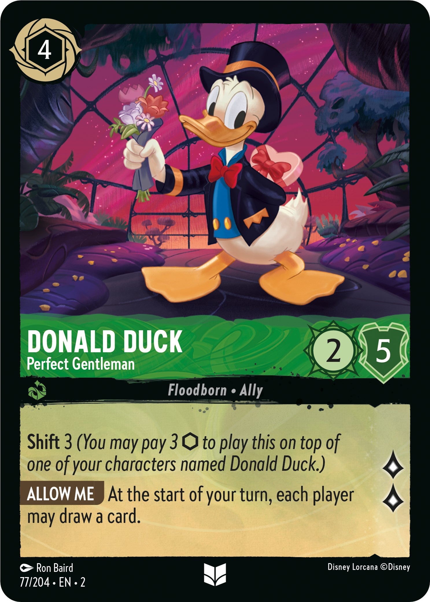 Donald Duck - Perfect Gentleman (77/204) [Rise of the Floodborn] | Pandora's Boox