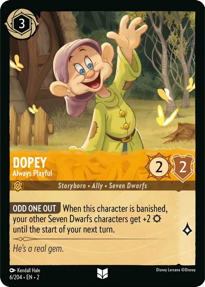 Dopey - Always Playful (6/204) [Rise of the Floodborn] | Pandora's Boox