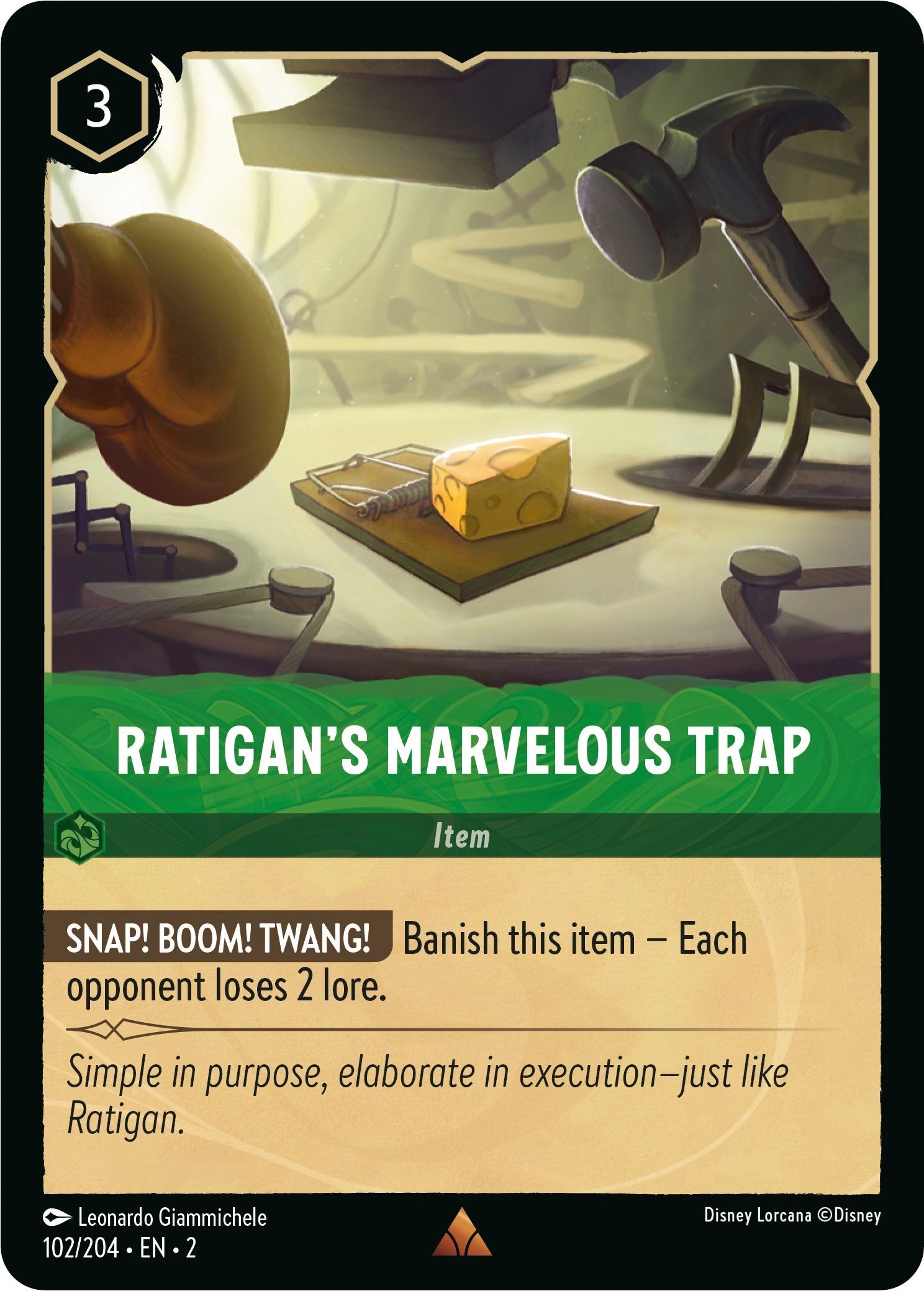 Ratigan's Marvelous Trap (102/204) [Rise of the Floodborn] | Pandora's Boox