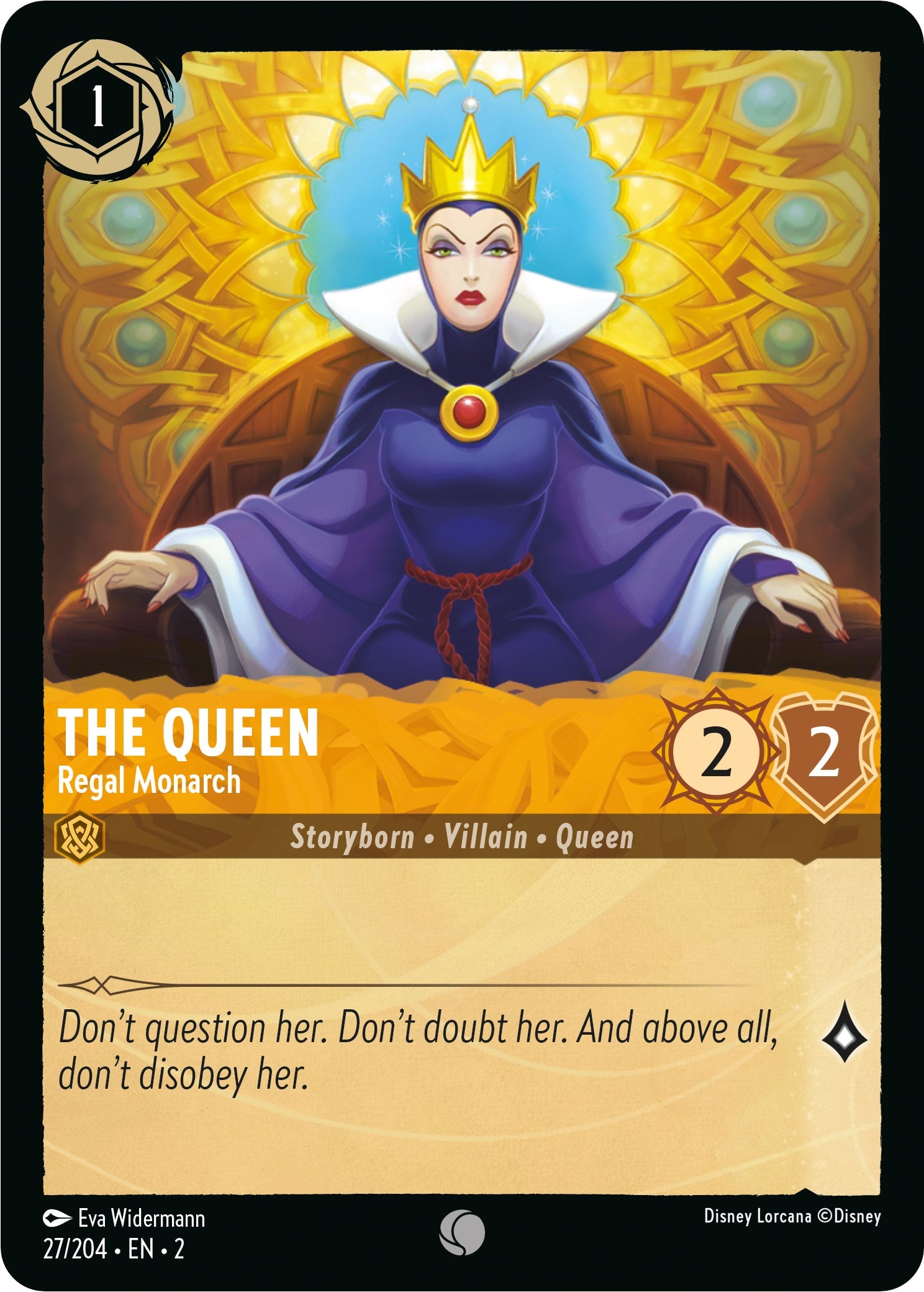 The Queen - Regal Monarch (27/204) [Rise of the Floodborn] | Pandora's Boox