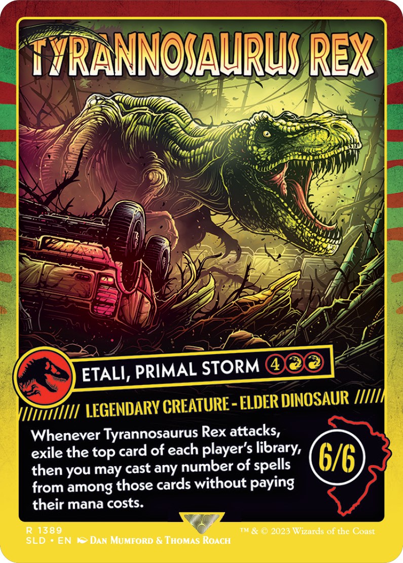Tyrannosaurus Rex - Etali, Primal Storm [Secret Lair Drop Series] | Pandora's Boox