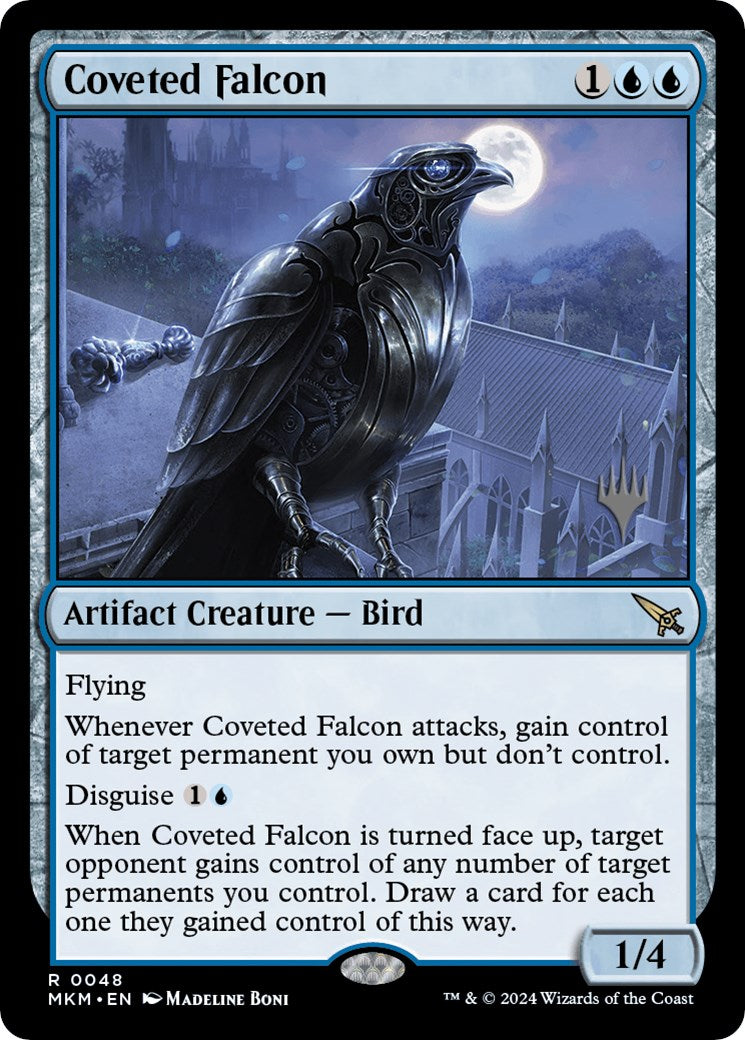 Coveted Falcon (Promo Pack) [Murders at Karlov Manor Promos] | Pandora's Boox