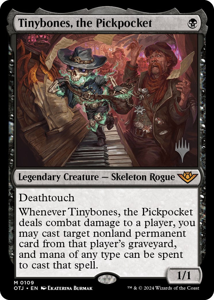 Tinybones, the Pickpocket (Promo Pack) [Outlaws of Thunder Junction Promos] | Pandora's Boox