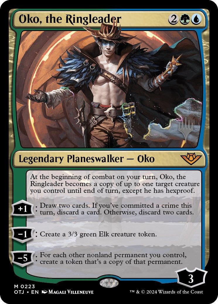 Oko, the Ringleader (Promo Pack) [Outlaws of Thunder Junction Promos] | Pandora's Boox