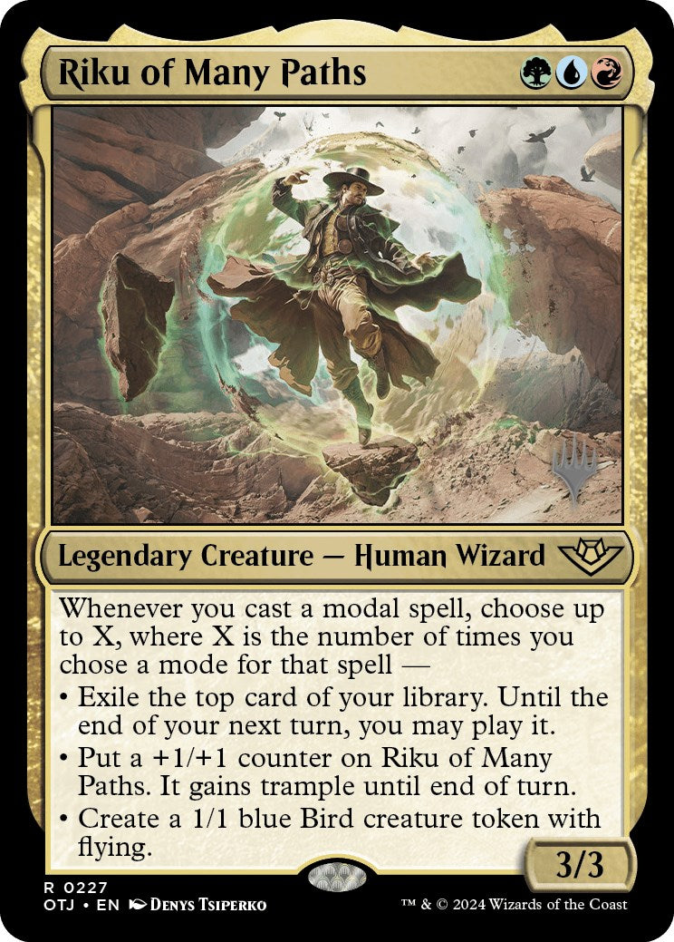 Riku of Many Paths (Promo Pack) [Outlaws of Thunder Junction Promos] | Pandora's Boox