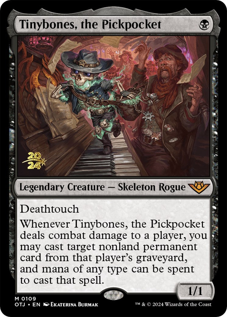 Tinybones, the Pickpocket [Outlaws of Thunder Junction Prerelease Promos] | Pandora's Boox