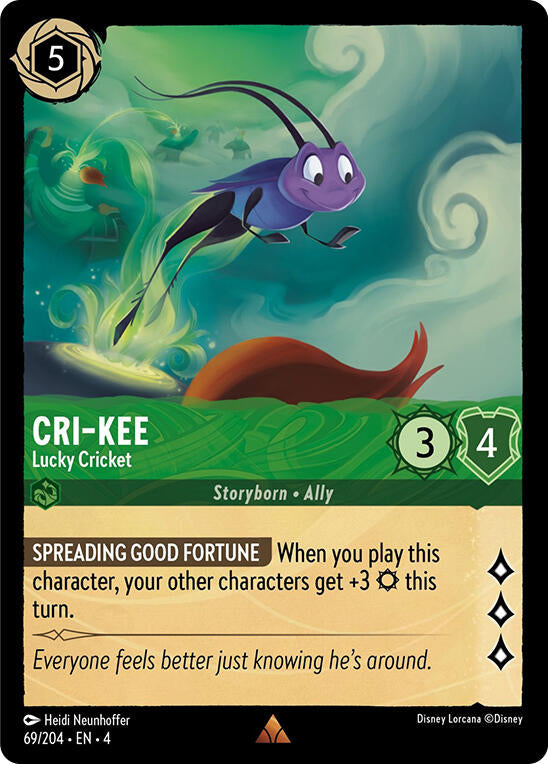 Cri-Kee - Lucky Cricket (69/204) [Ursula's Return] | Pandora's Boox