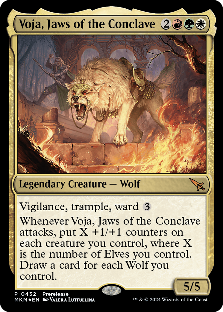 Voja, Jaws of the Conclave [Murders at Karlov Manor Prerelease Promos] | Pandora's Boox
