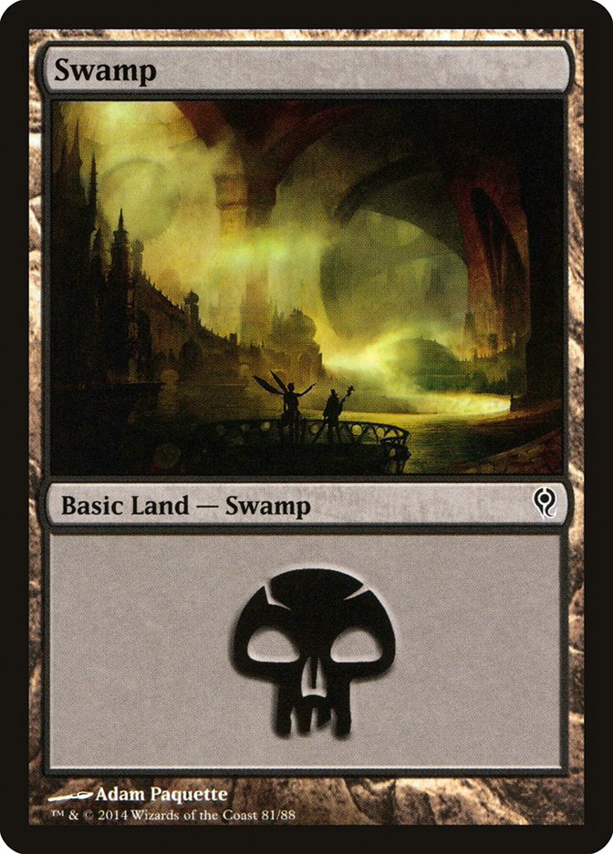 Swamp (81) [Duel Decks: Jace vs. Vraska] | Pandora's Boox