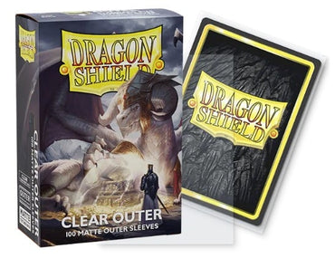 Dragon Shield MatteClear Outer Sleeves