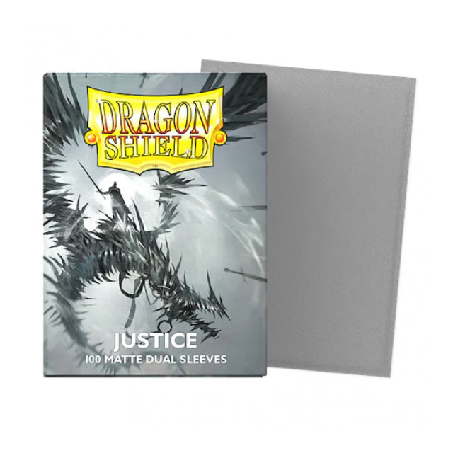 Dragon Shield Dual Matte (100 pk) Justice | Pandora's Boox