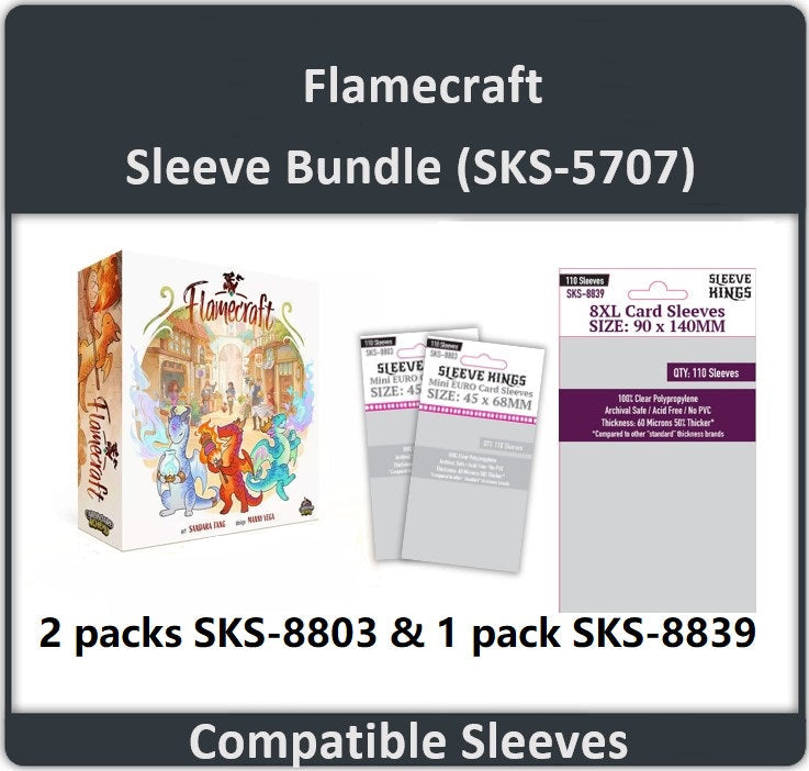 Flamecraft Compatible Sleeve Bundle | Pandora's Boox