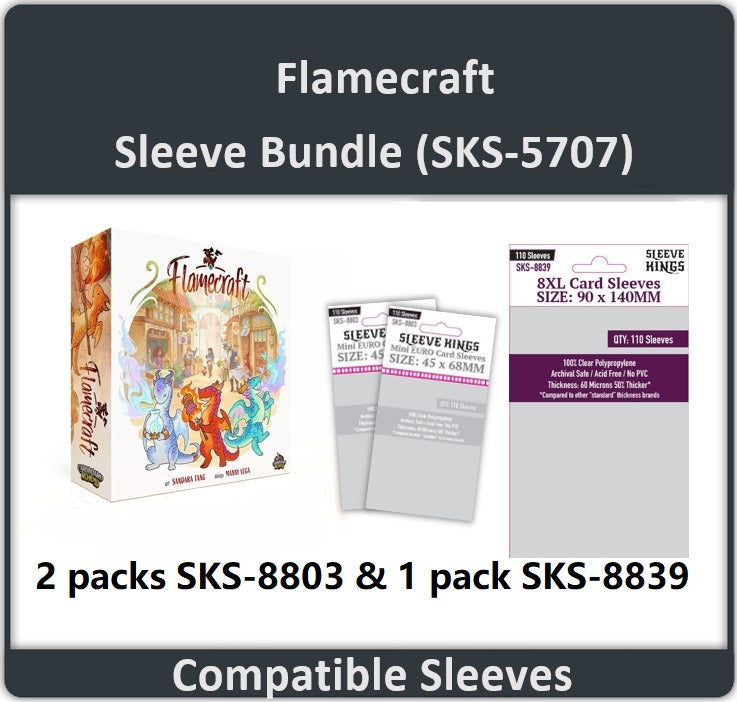 Flamecraft Compatible Sleeve Bundle