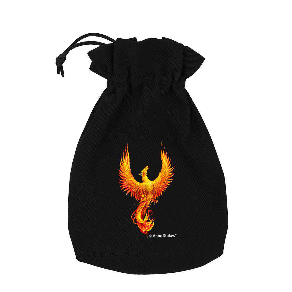 Anne Stokes Dice Bag: Phoenix