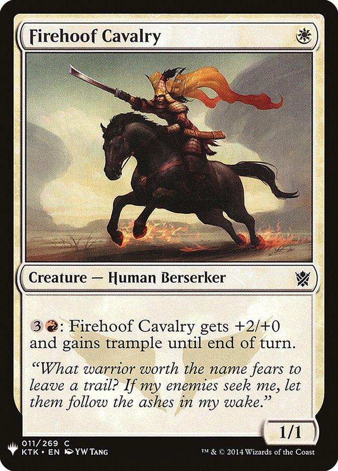 Firehoof Cavalry [Mystery Booster] | Pandora's Boox