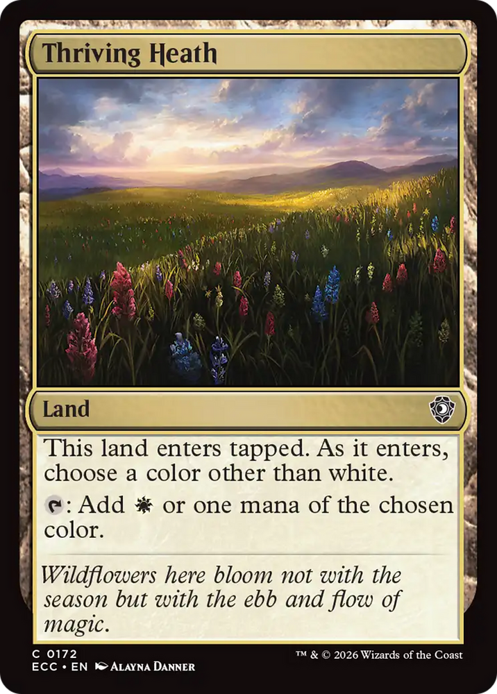 Thriving Heath [Lorwyn Eclipsed Commander]