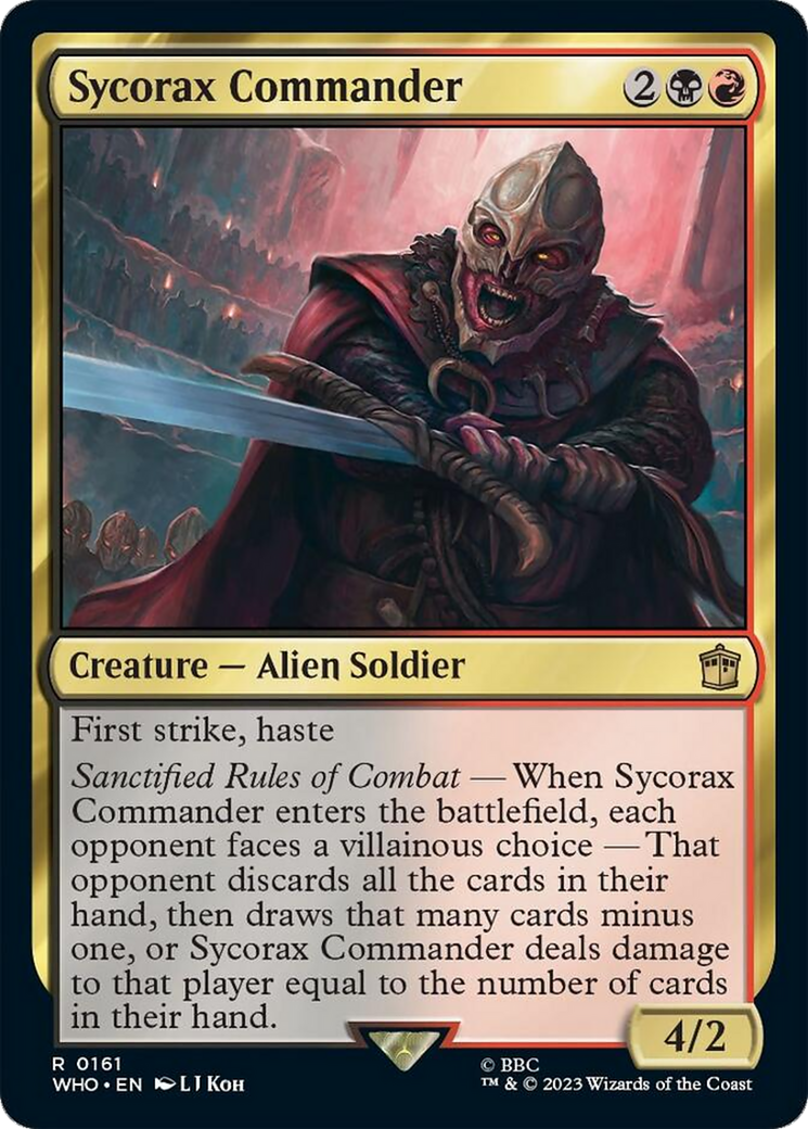 Sycorax Commander [Doctor Who] | Pandora's Boox