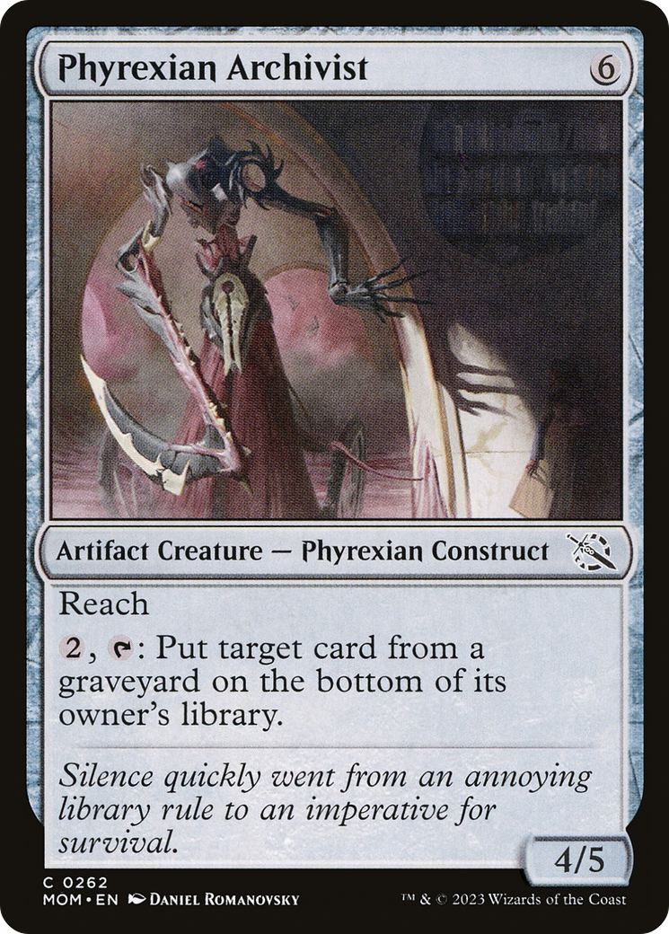 Phyrexian Archivist [March of the Machine] | Pandora's Boox