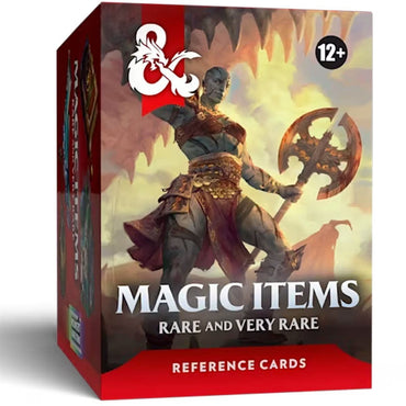 5e Reference Cards: Magic Items, Rare and Very Rare